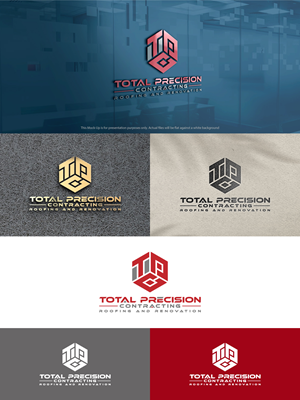 Logo Design by Asraful Alam for Total Precision Contracting | Design: #31010171