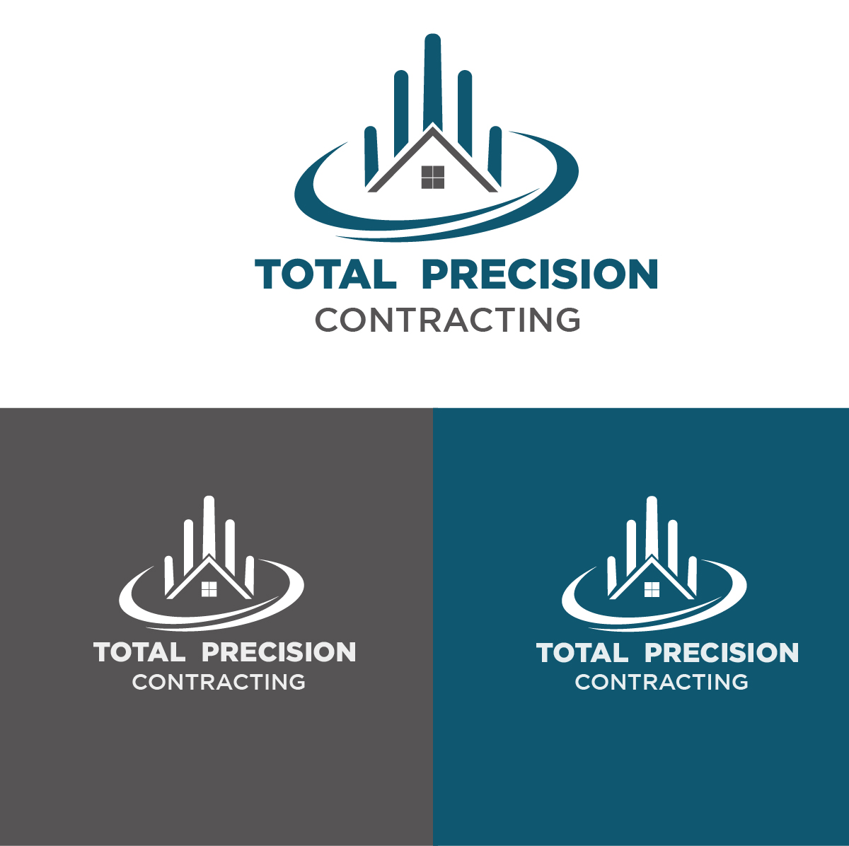 Logo Design by Asma Waqar for Total Precision Contracting | Design #31004616