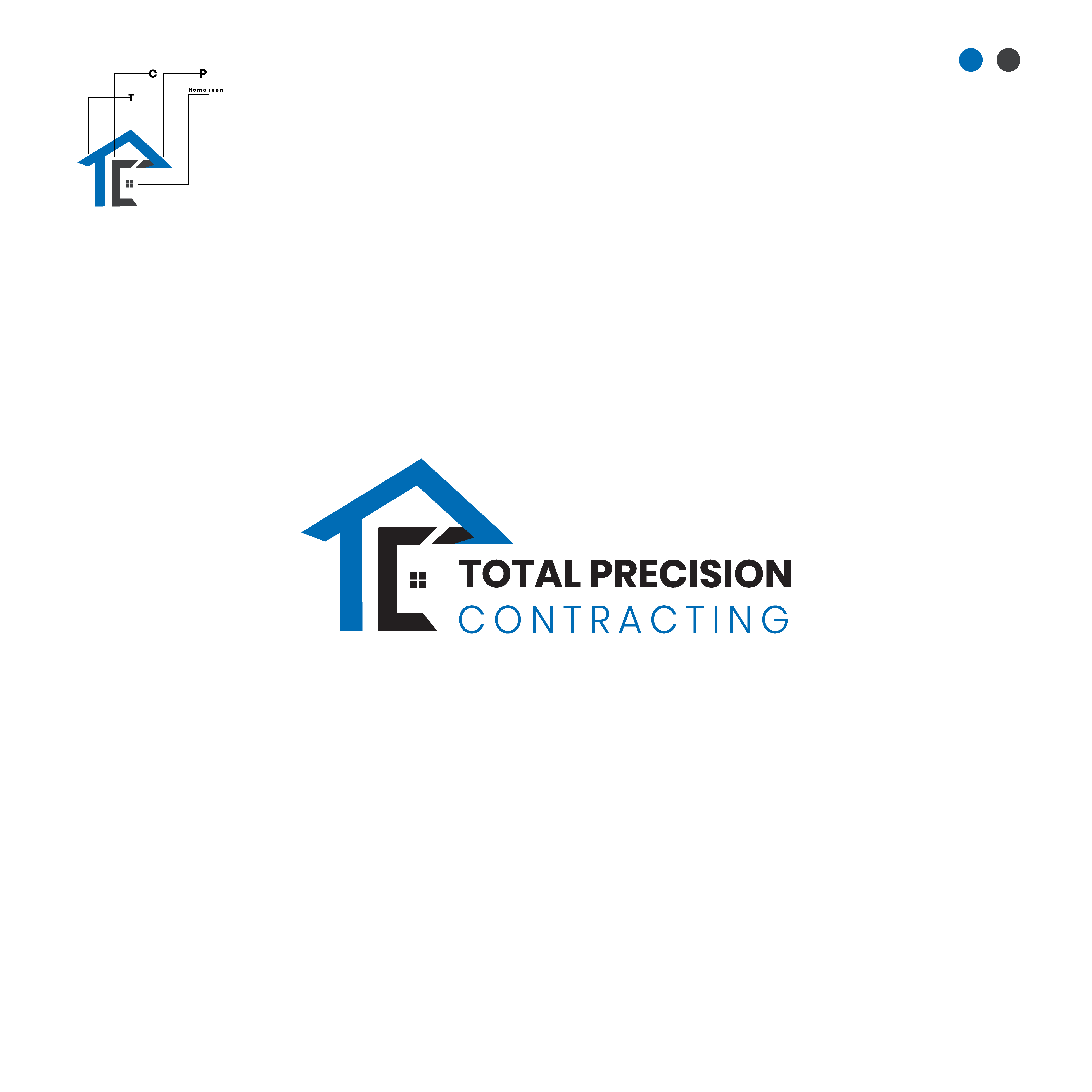 Logo Design by Mdelias987 for Total Precision Contracting | Design #31006760