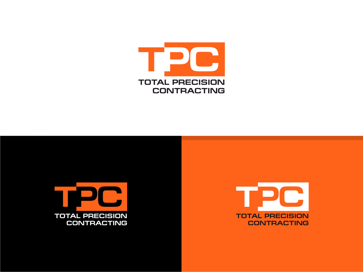 Logo Design by Atvento Graphics for Total Precision Contracting | Design #31009748