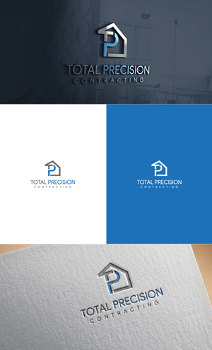 Logo Design by GLDesigns for Total Precision Contracting | Design: #30999944