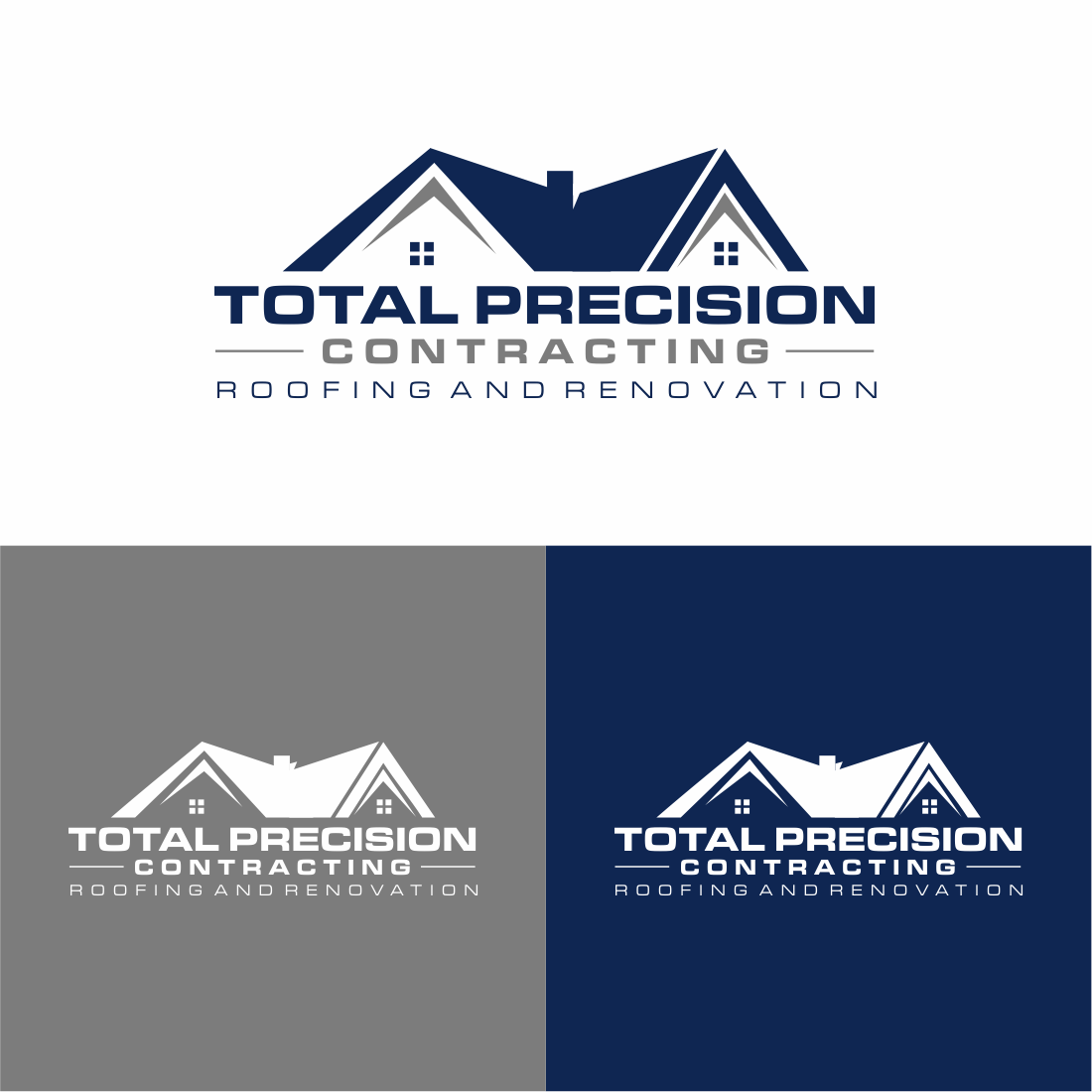 Logo Design by achil78 for Total Precision Contracting | Design #30997626
