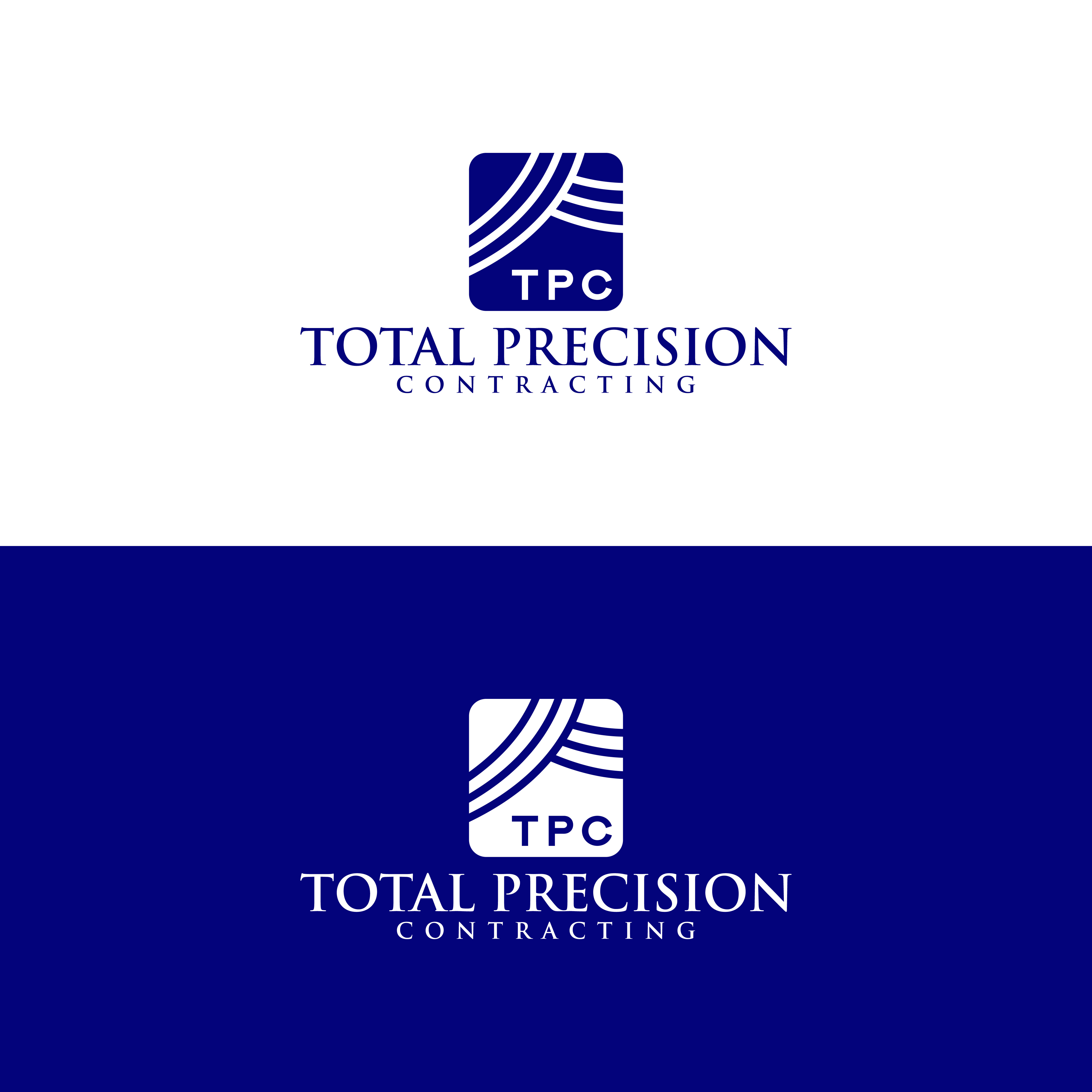 Logo Design by creative.bugs for Total Precision Contracting | Design #31004080