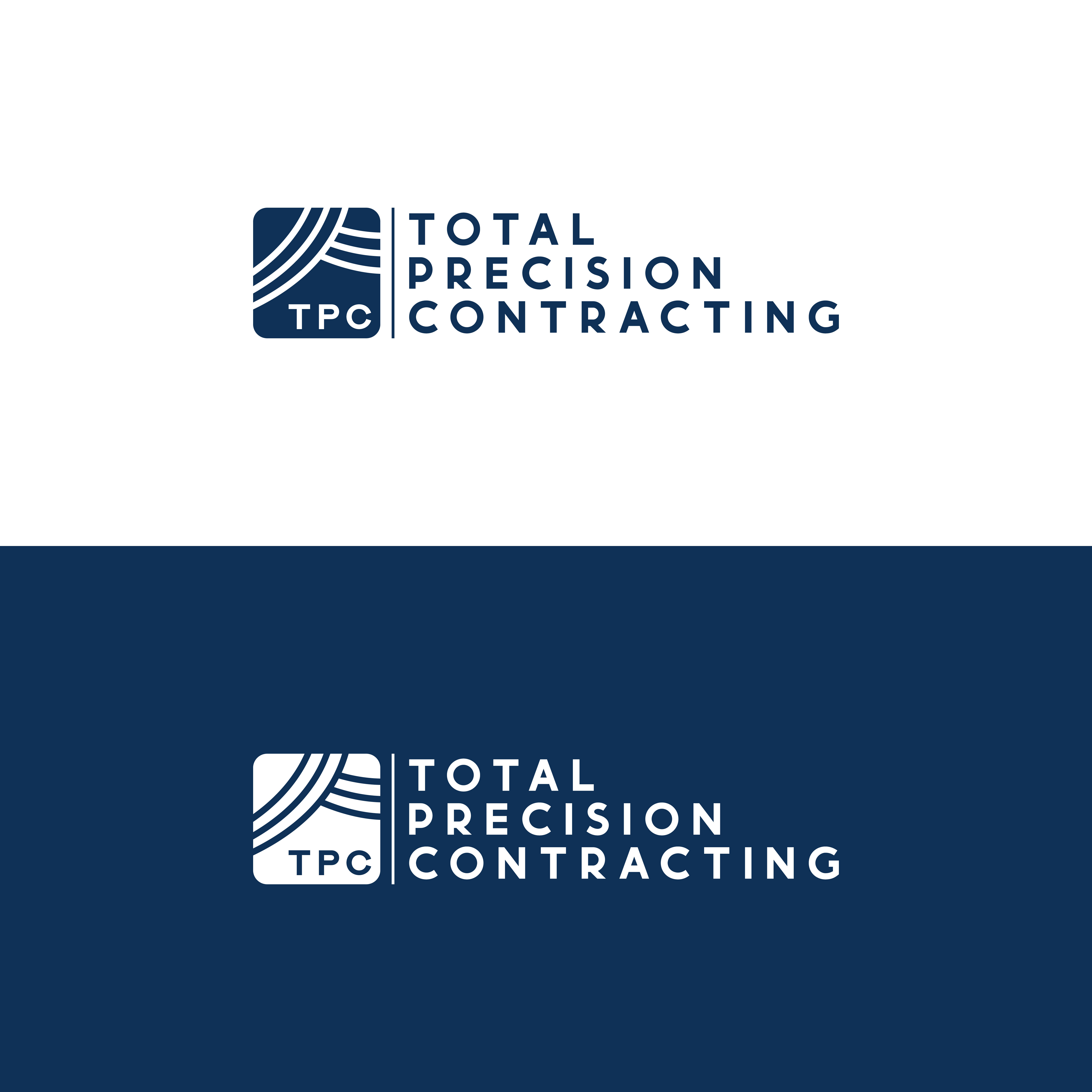 Logo Design by creative.bugs for Total Precision Contracting | Design #31004081