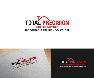 Logo Design by ecorokerz for Total Precision Contracting | Design: #30996089
