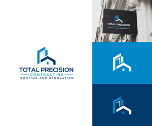 Logo Design by ecorokerz for Total Precision Contracting | Design: #30996299