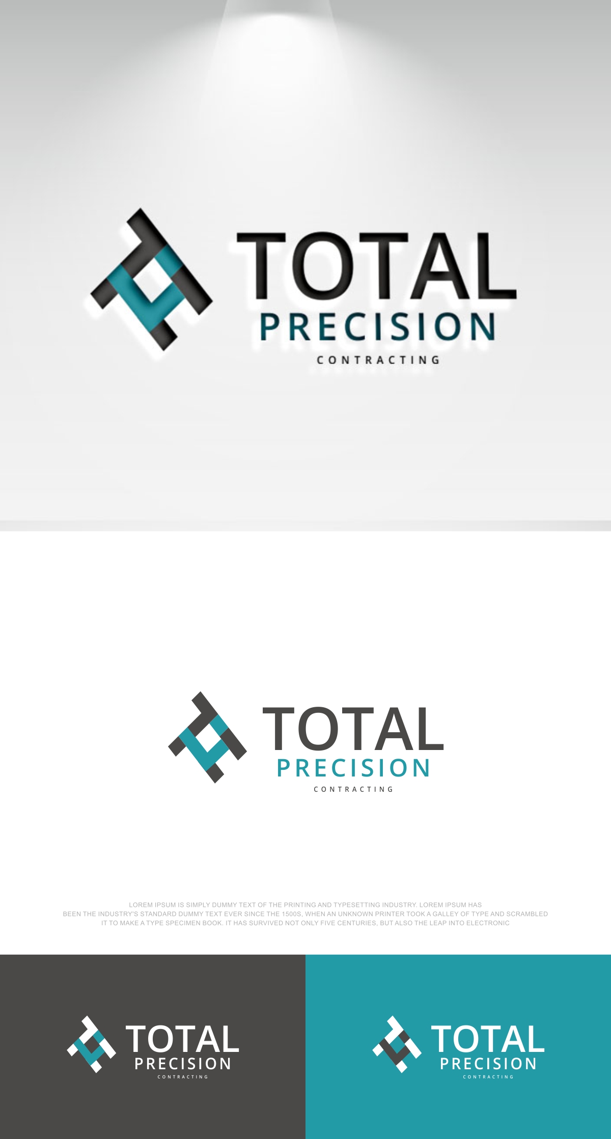 Logo Design by fly  design for Total Precision Contracting | Design #31002585