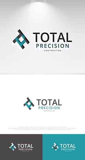 Logo Design by fly  design for Total Precision Contracting | Design: #31002585