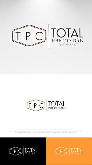 Logo Design by fly  design for Total Precision Contracting | Design: #31002588