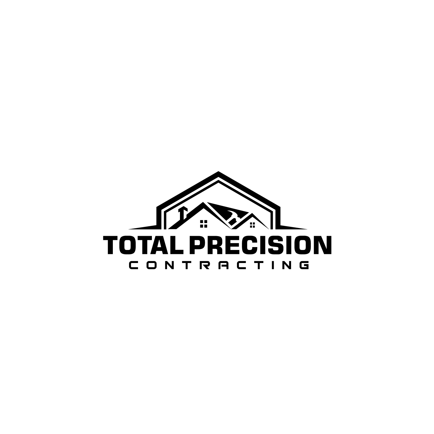 Logo Design by webeezine for Total Precision Contracting | Design #31017952