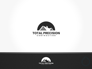 Logo Design by aquabomb26 for Total Precision Contracting | Design: #31000663