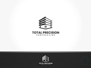 Logo Design by aquabomb26 for Total Precision Contracting | Design: #31000664