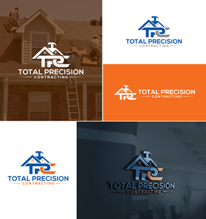 Logo Design by AL-BARAKAH for Total Precision Contracting | Design: #30999752