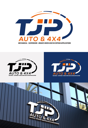 Logo-Design von Design Athics für TJP Auto & 4x4 | Design: #30997119