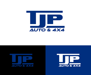 Logo-Design von Kavth für TJP Auto & 4x4 | Design: #31034866