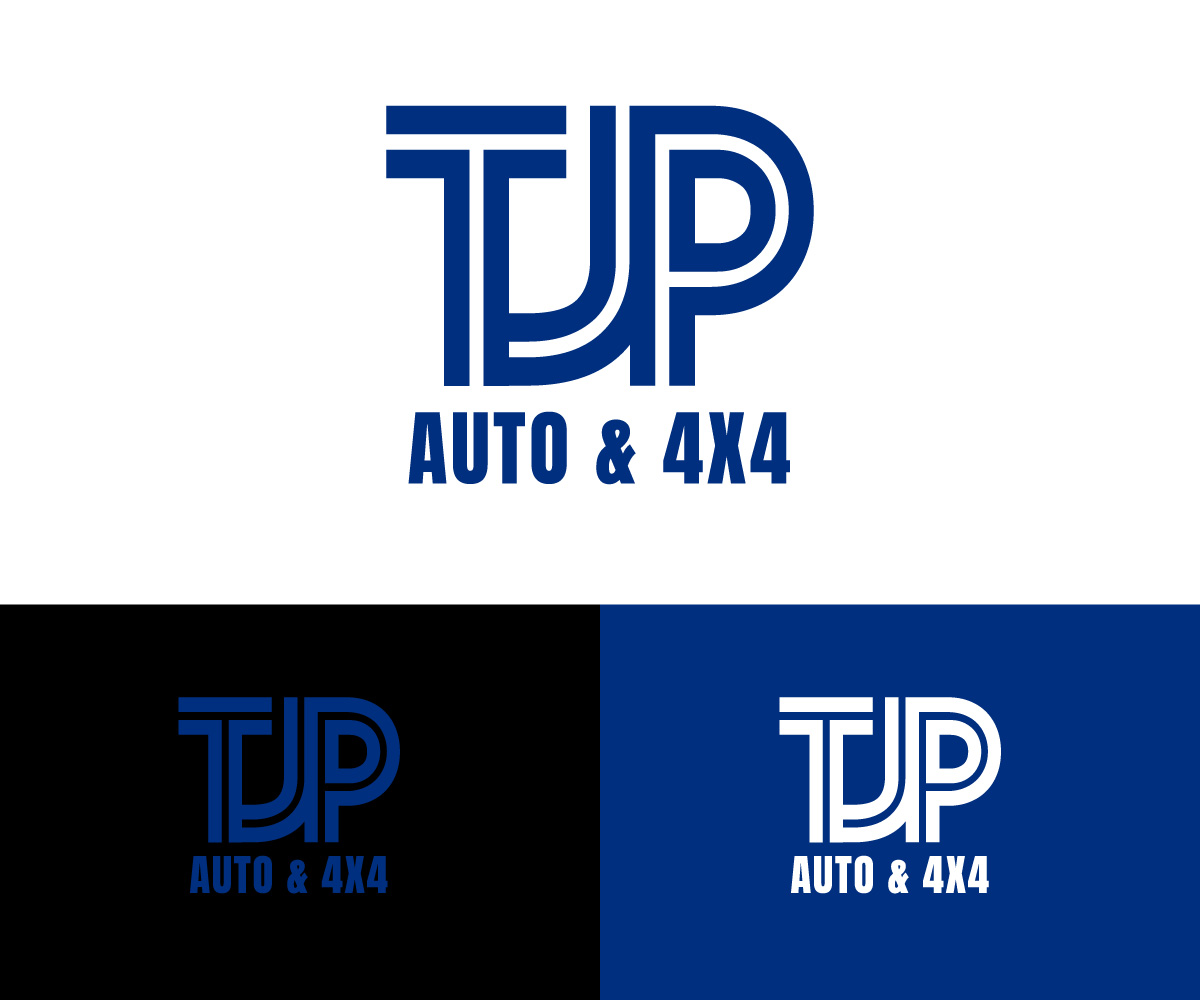 Logo Design by RaKu 2 for TJP Auto & 4x4 | Design #31035993