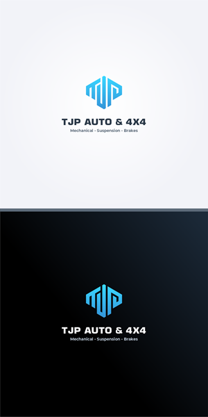 Logo-Design von Rossi.Co für TJP Auto & 4x4 | Design: #31033885