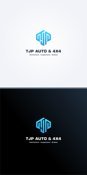Logo-Design von Rossi.Co für TJP Auto & 4x4 | Design: #31033971
