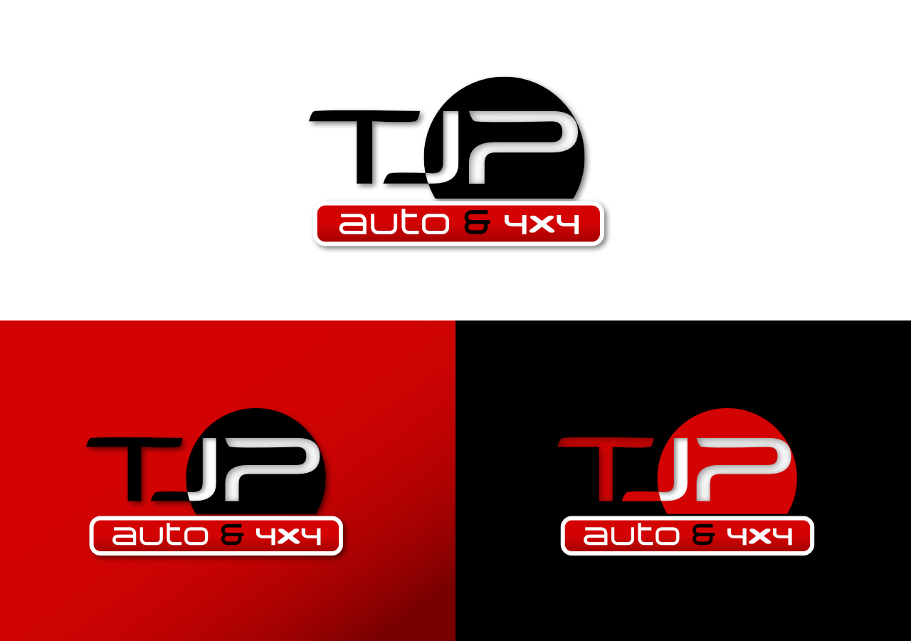 Logo Design by alcartoon for TJP Auto & 4x4 | Design #30997355