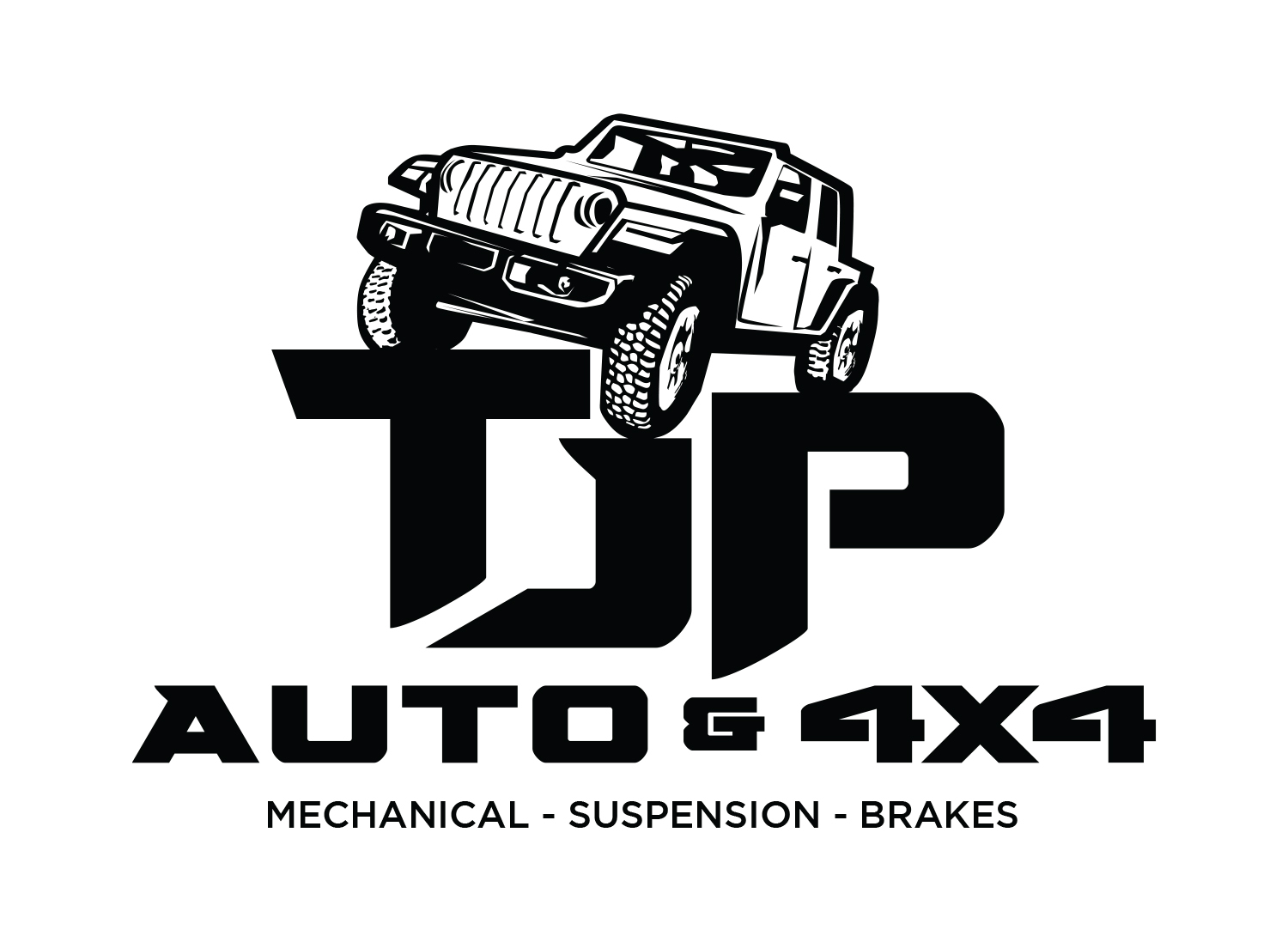 Logo Design by Grafactory for TJP Auto & 4x4 | Design #31013691