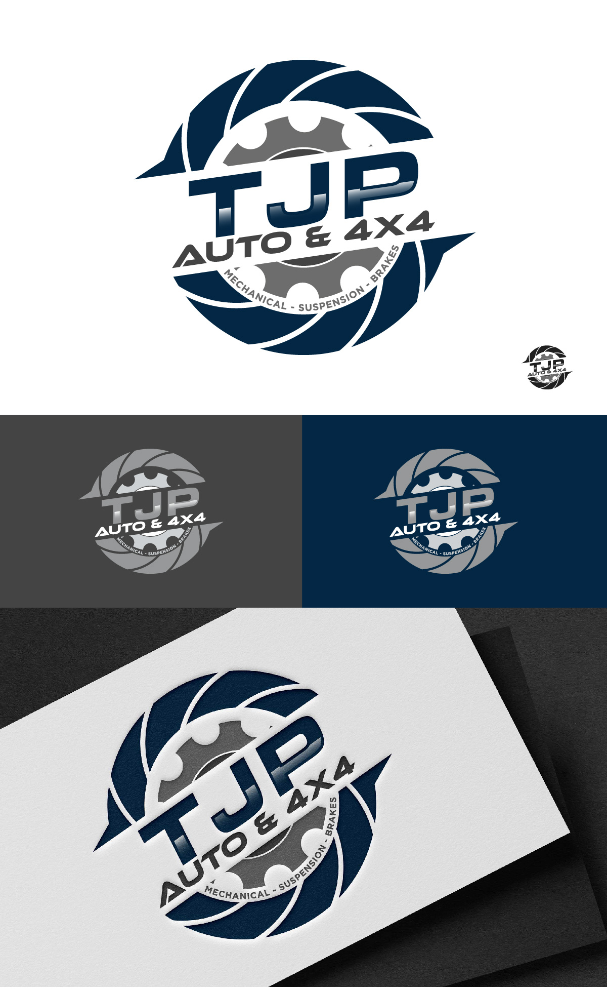 Logo Design by DesignLima for TJP Auto & 4x4 | Design #31005873