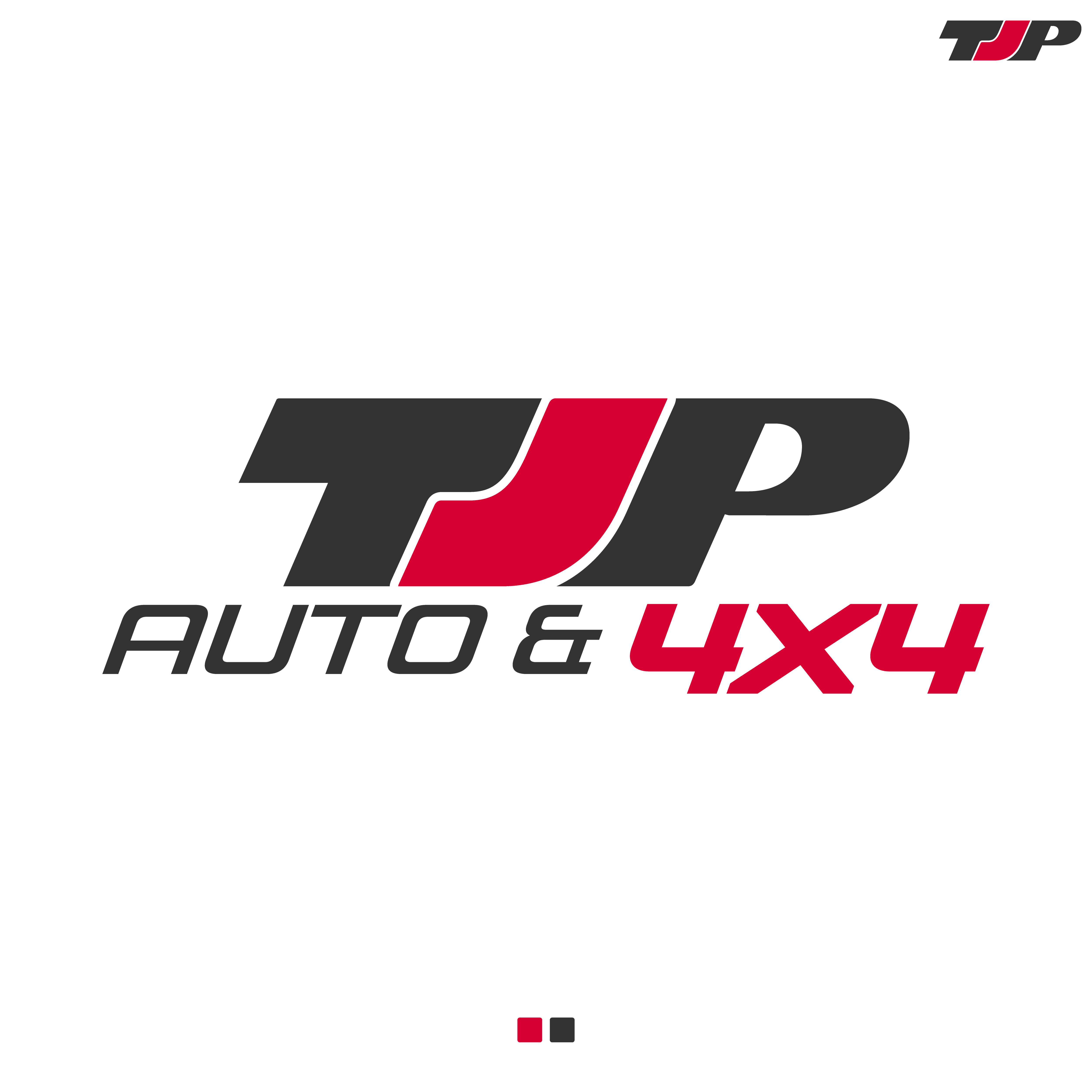 Logo-Design von Dracuz für TJP Auto & 4x4 | Design #31040197