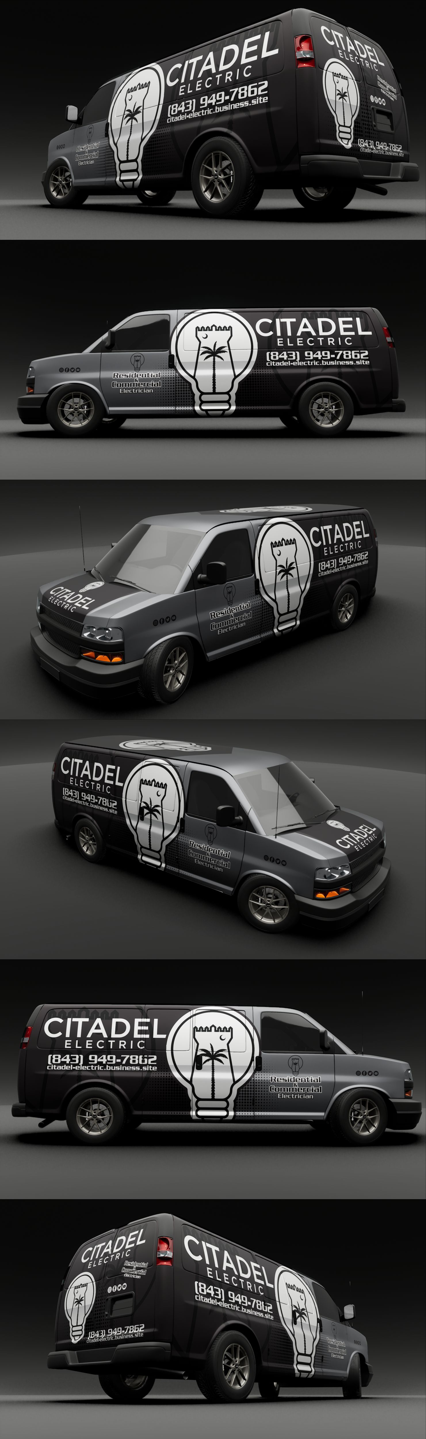 Car Wrap Design by VEDG for Citadel Electric | Design #31009707
