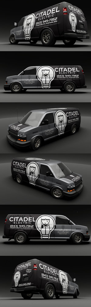 Car Wrap Design by VEDG for Citadel Electric | Design: #31009707
