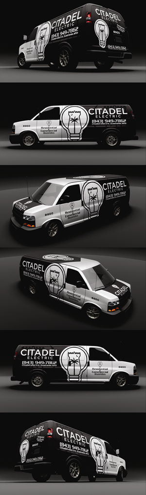 Car Wrap Design by VEDG for Citadel Electric | Design #31010821
