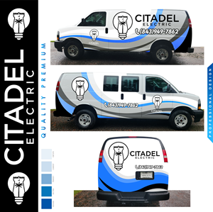 Car Wrap Design by MARO07 for Citadel Electric | Design #31033396