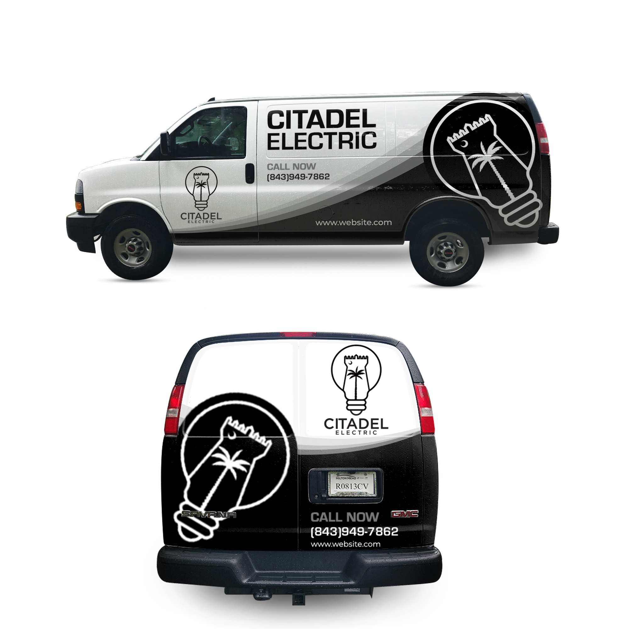 Car Wrap Design by Jhony N for Citadel Electric | Design #31026984