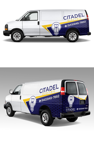 Car Wrap Design by Czeh for Citadel Electric | Design: #31031234