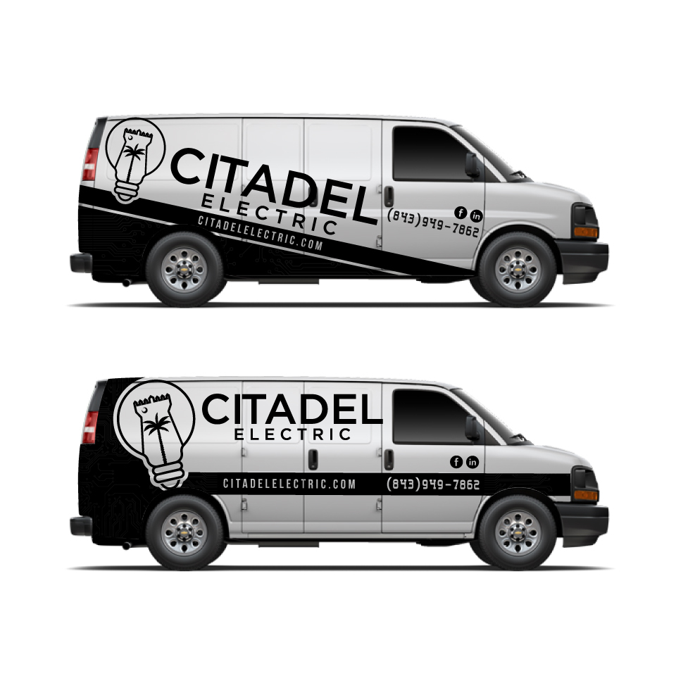Car Wrap Design by Yoga Tri for Citadel Electric | Design #31004913