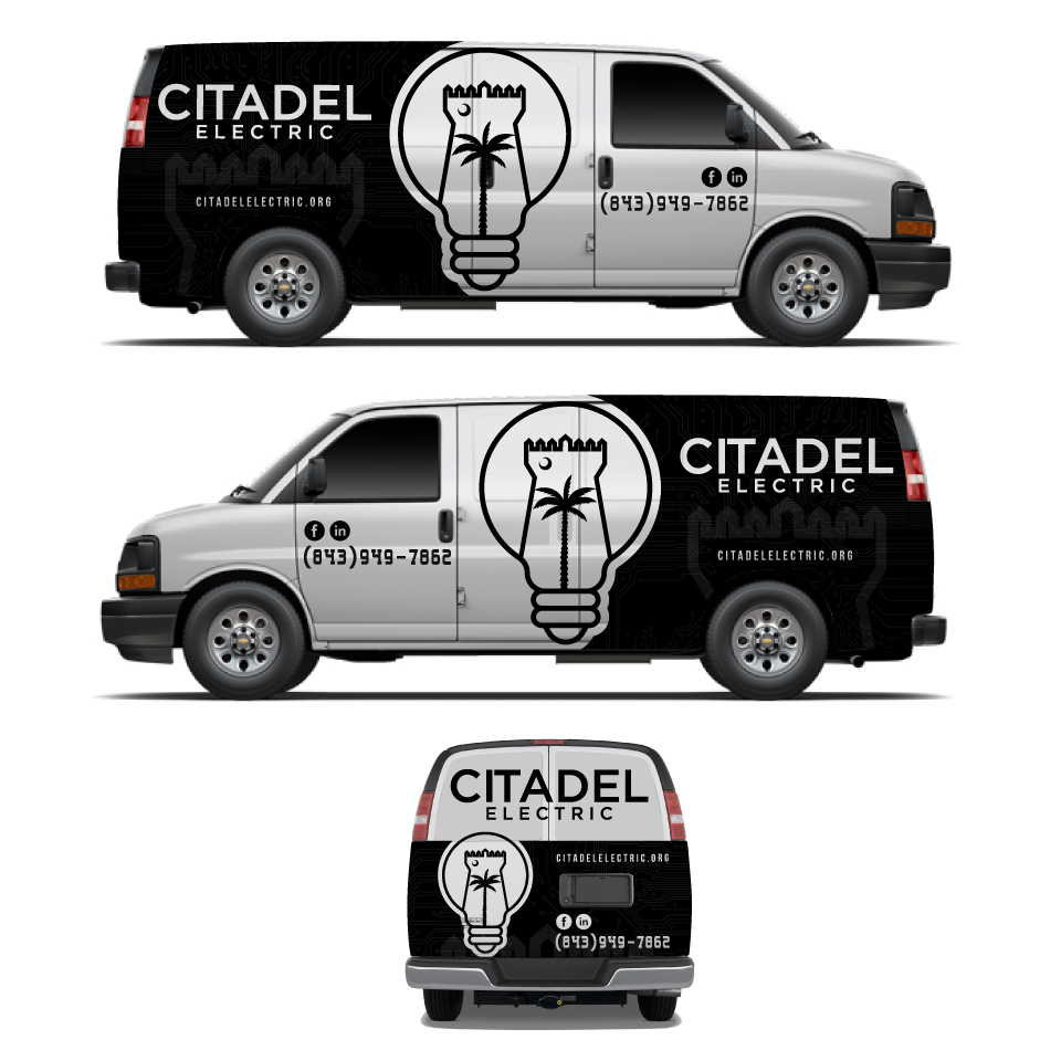 Car Wrap Design by Yoga Tri for Citadel Electric | Design #31024101
