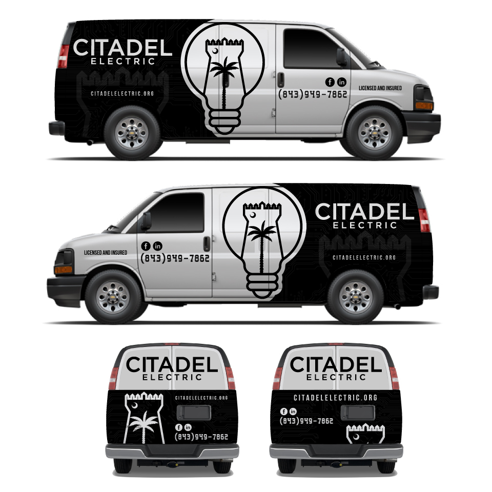Car Wrap Design by Yoga Tri for Citadel Electric | Design #31123517