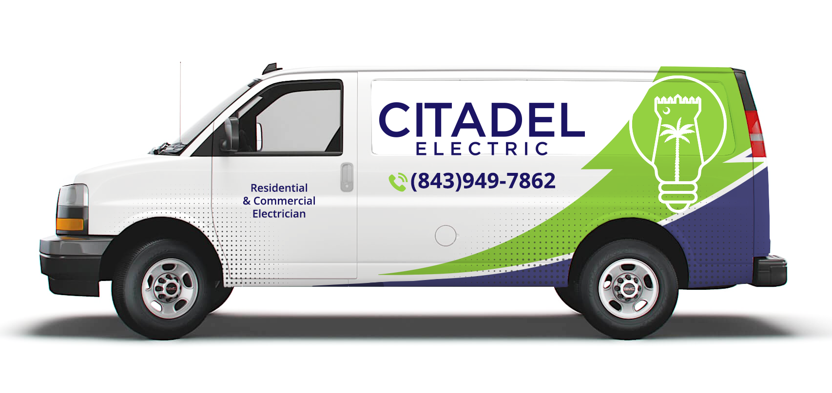 Car Wrap Design by typefdesign for Citadel Electric | Design #31041825
