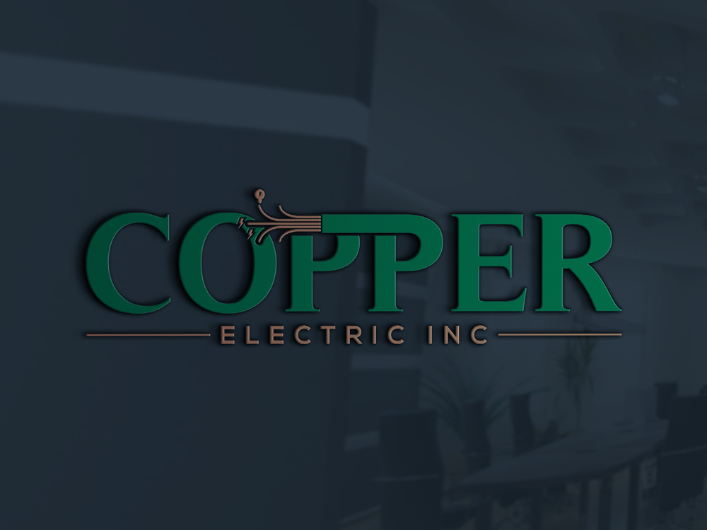 Logo Design by Uhm@design for Copper Electric INC | Design #31013543