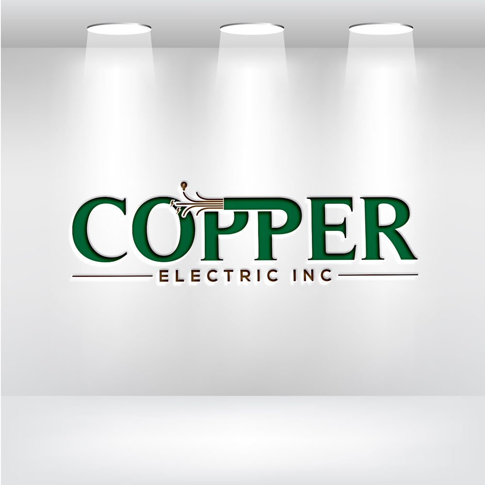 Logo Design by Uhm@design for Copper Electric INC | Design #31013544
