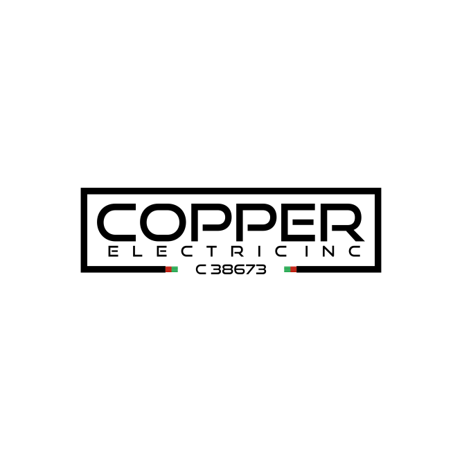 Elegant, Playful, Construction Logo Design for Copper Electric INC by