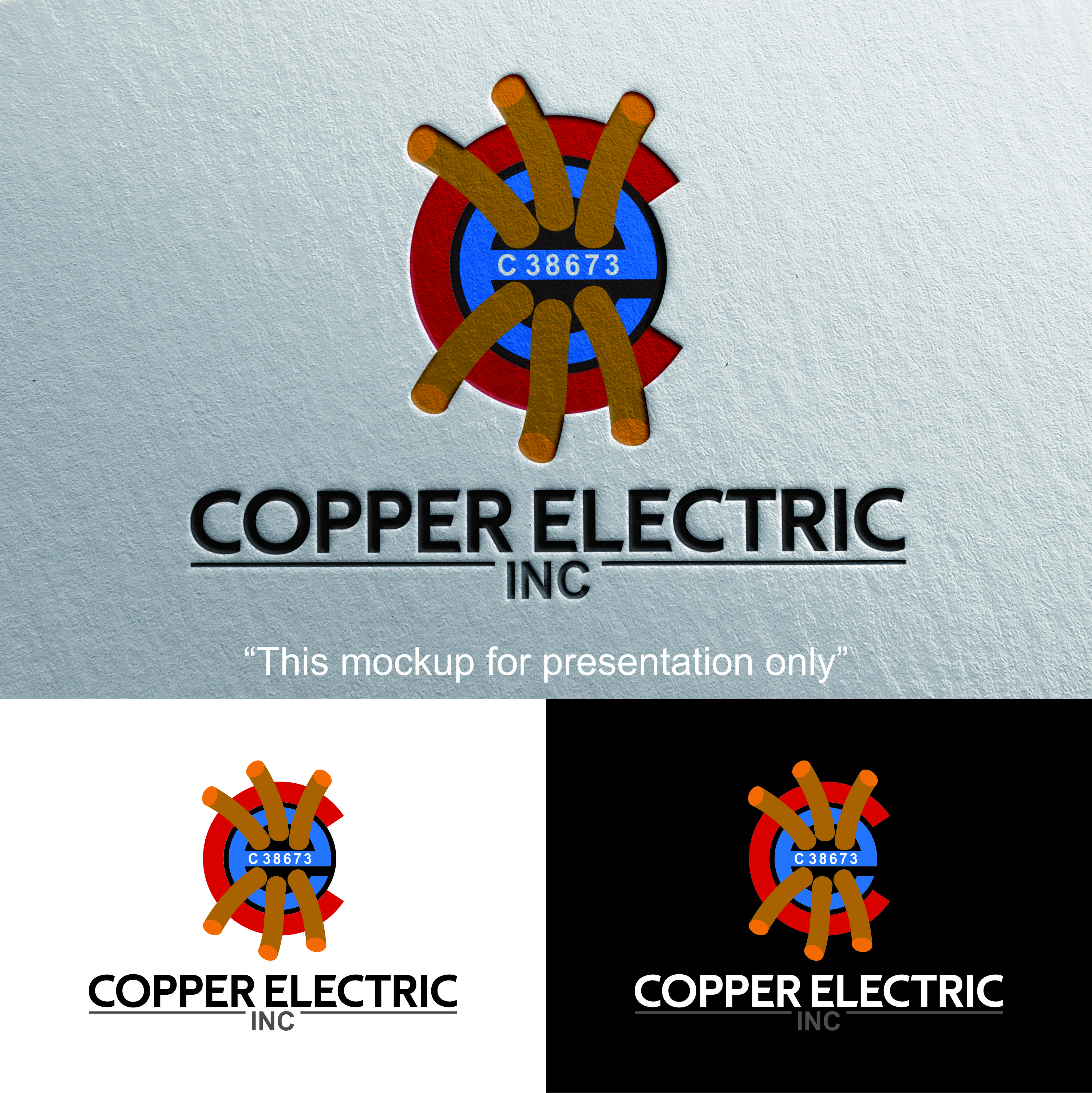 Logo-Design von dhanuboy für Copper Electric INC | Design #31010974