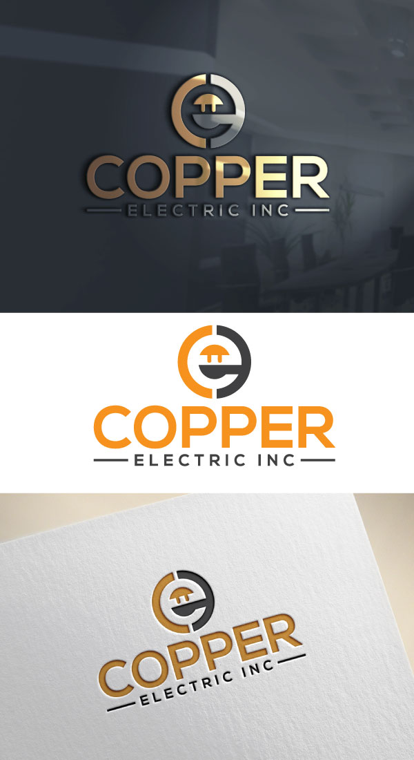 Logo Design by AB design ..... for Copper Electric INC | Design #31009280