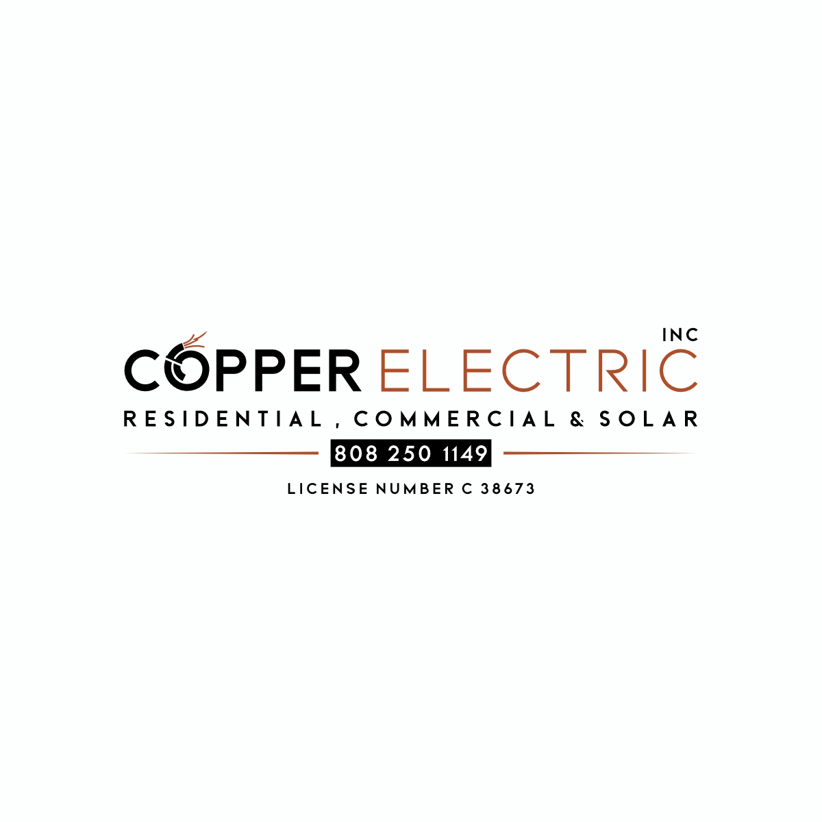 Logo Design by Ashani Bhattacharya for Copper Electric INC | Design #31008372