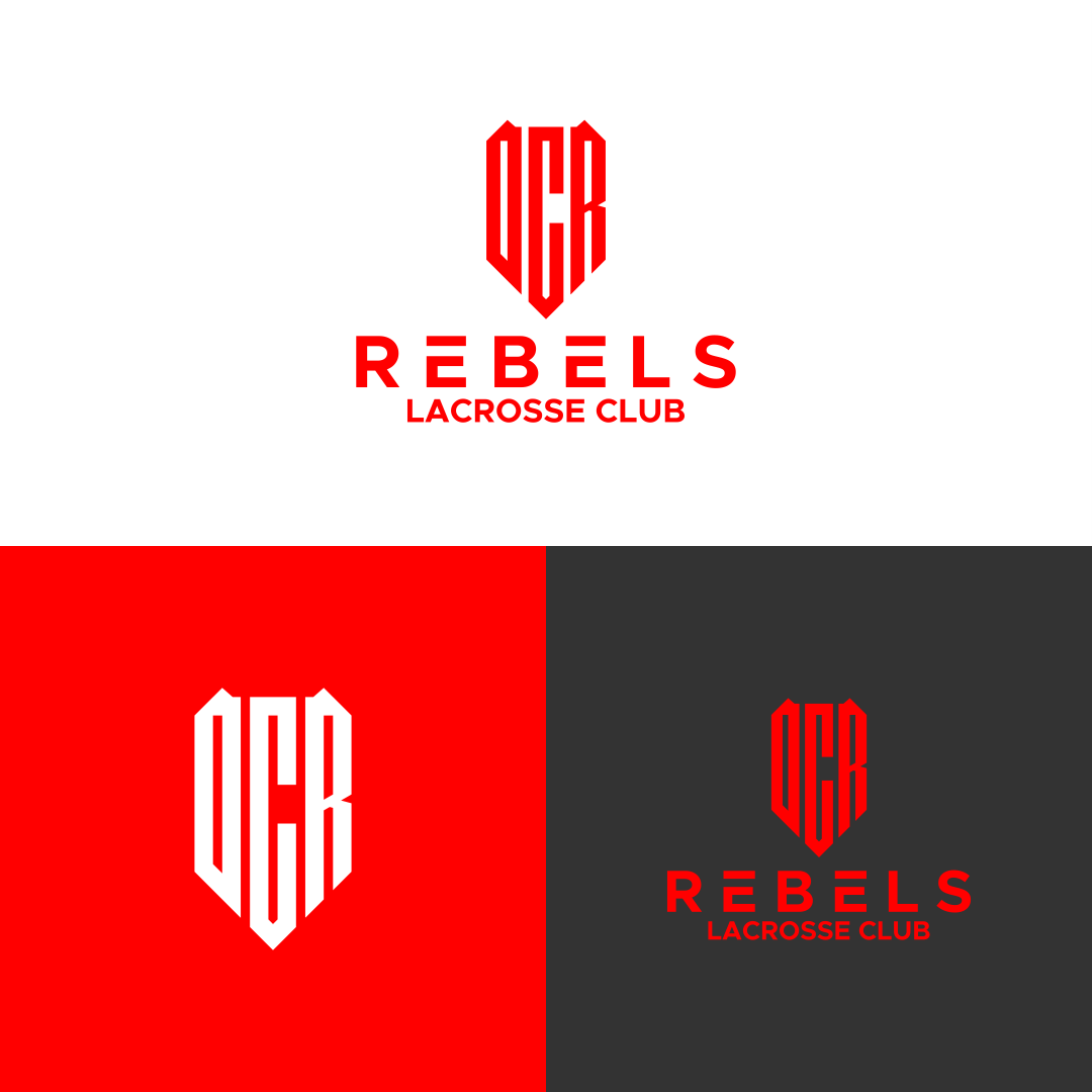 Logo Design by danielri3 for OC Rebels Lacrosse Club | Design #31121987
