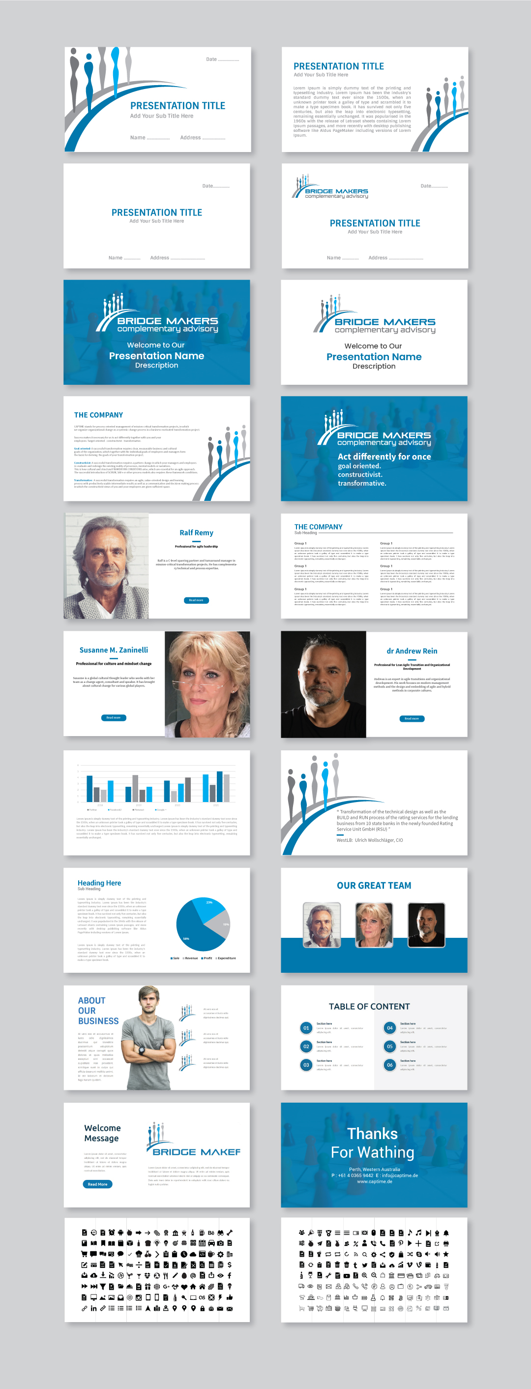 PowerPoint Design by R.design for CAPTIME GmbH | Design #31012600