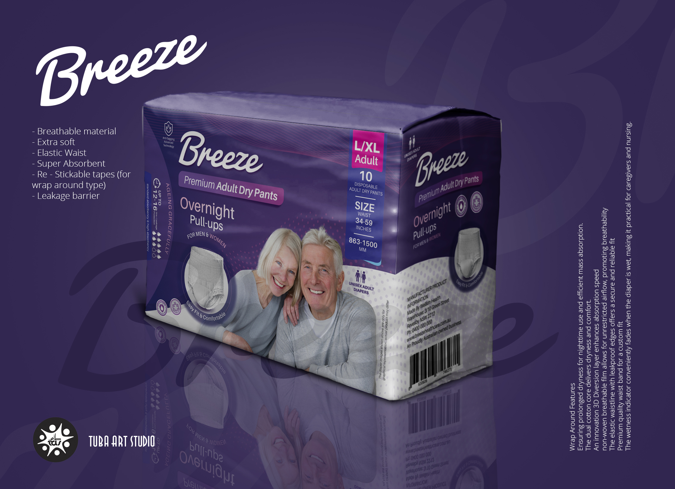 Packaging Design by Tuba Art Studio. IZ (IMRAN ZW) for this project | Design #31024469