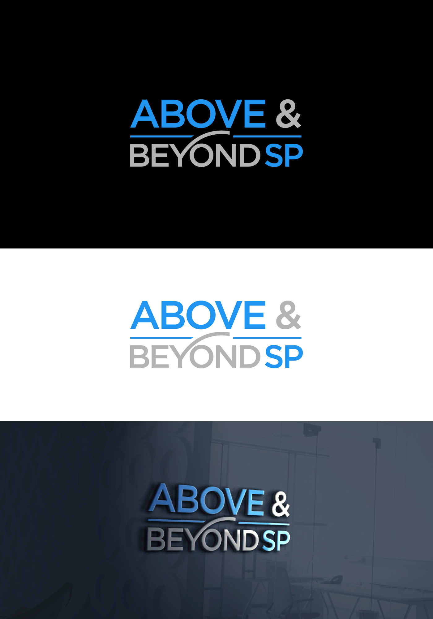 Logo Design by Farhad Kreative for Above and Beyond Solutions Partners, LLC | Design #31008945