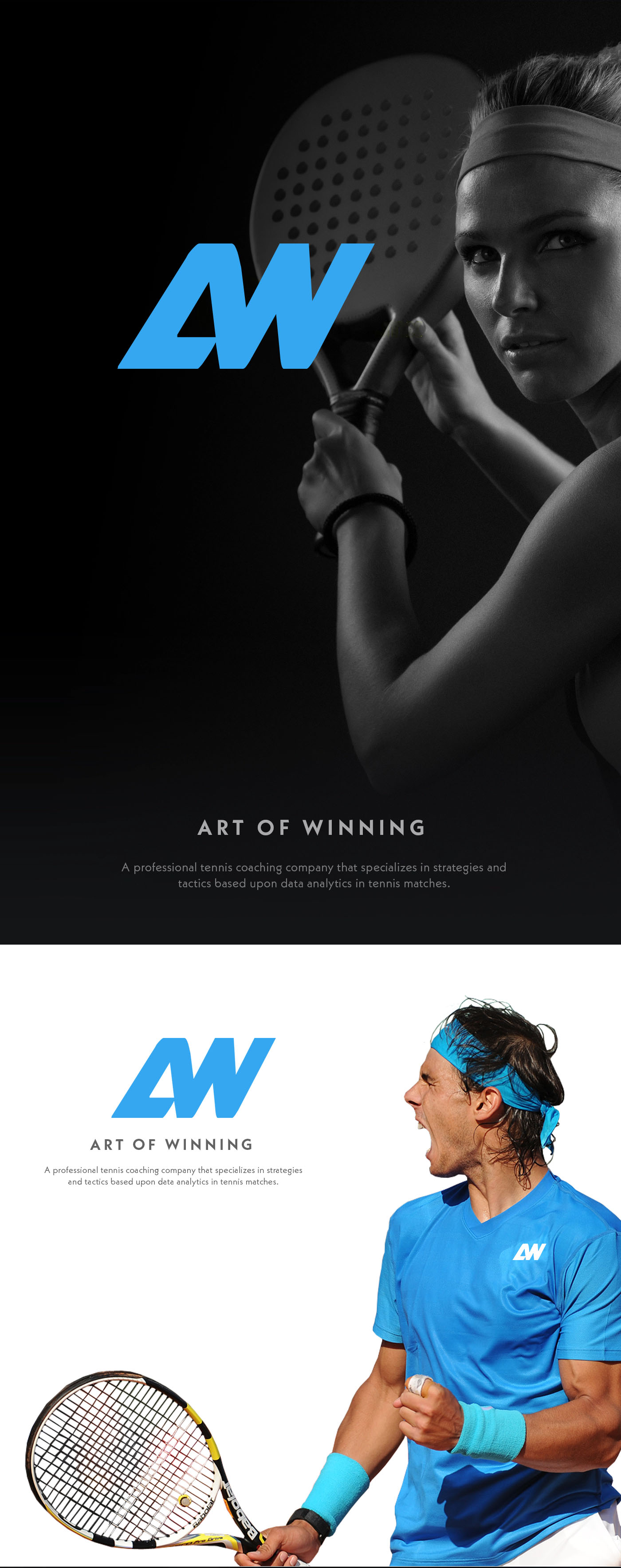 Logo Design by creative.visuals for Styrling Strother Tennis | Design #31059976