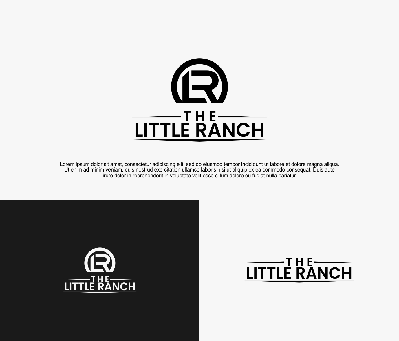 Logo Design by DesiGiNe for The Little Ranch | Design #31012719
