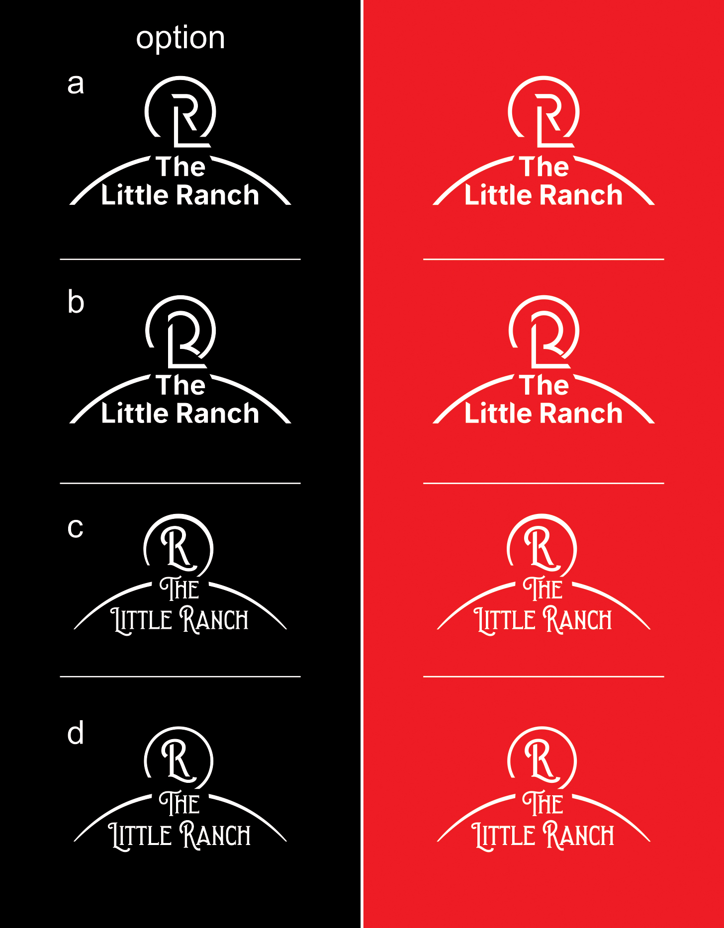 Logo Design by Tuba Art Studio. IZ (IMRAN ZW) for The Little Ranch | Design #31011684