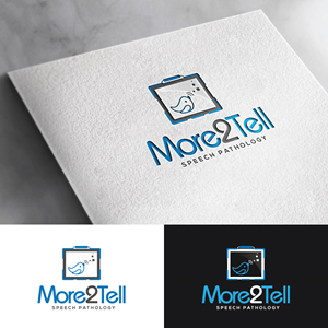 Logo Design by StromDesignHub for More2Tell Speech Pathology | Design: #31022192